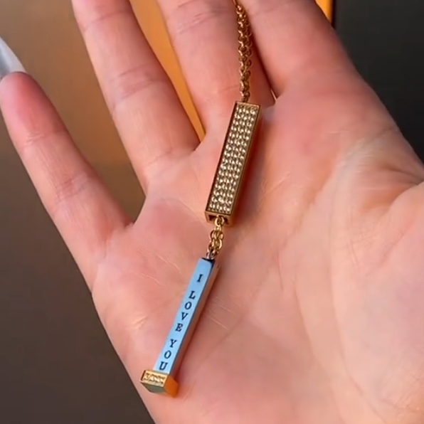 Collier 'I Love You' - Et smykke af evig kærlighed
