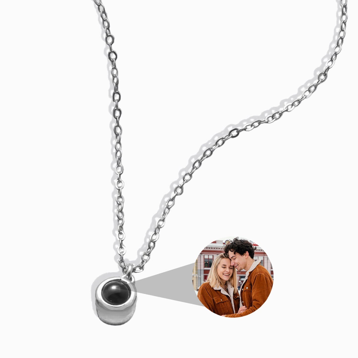 Persoonlijke ketting met foto, een herinnering altijd bij u