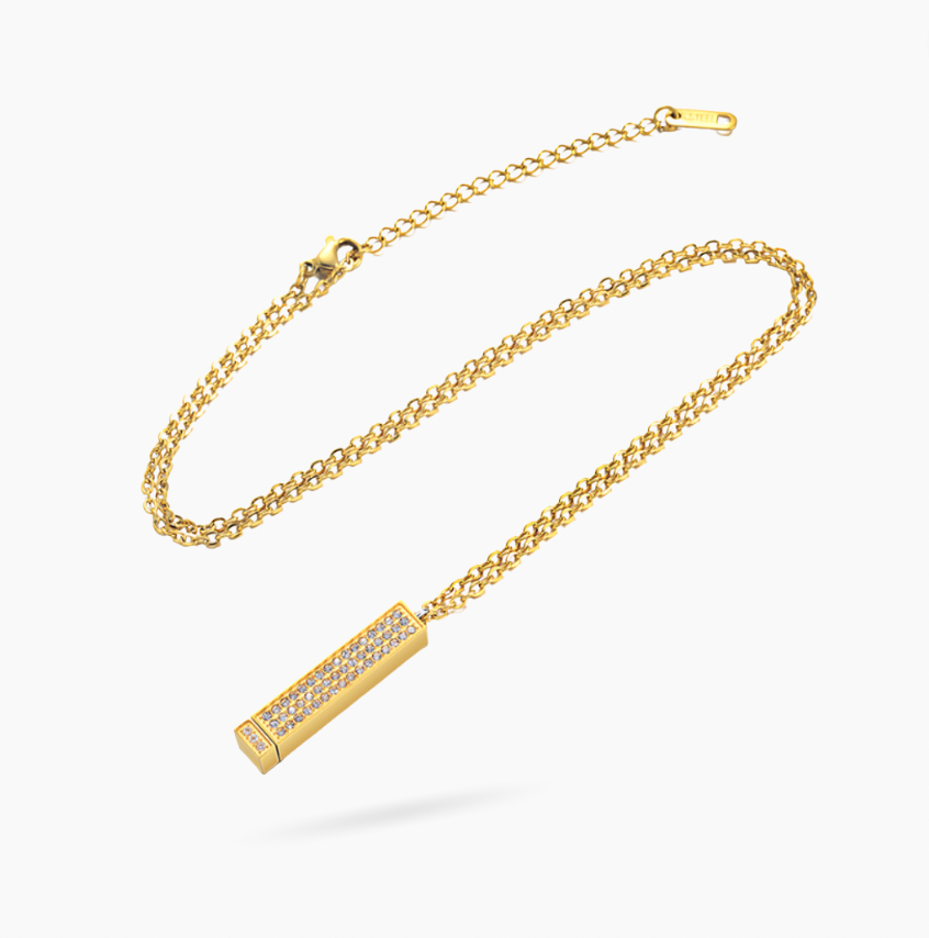 Collier 'I Love You' - Et smykke af evig kærlighed