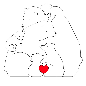 Personalized wooden puzzle: a unique family keepsake