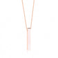 Pillar Necklace with Engraving